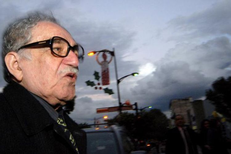 Gabriel Garcia Marquez, penulis novel, perintis aliran jurnalisme New Media, dan penerima Nobel Sastra pada 1982, meninggal di kediamannya di Mexico City, Meksiko, Kamis (17/4/2014). Foto ini merupakan dokumen dari gambar yang diambil pada 23 November 2007.