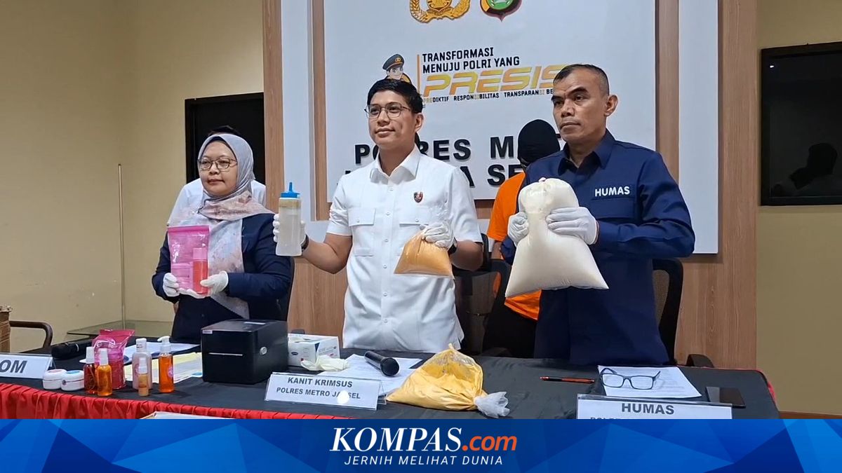 Produk Kosmetik Ilegal di Bekasi Dijual Tanpa Label BPOM