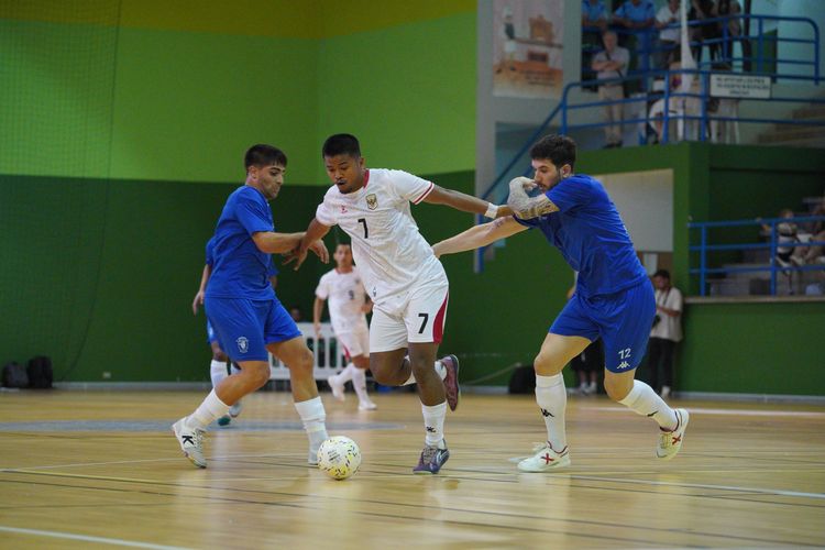 Timnas Futsal Indonesia Kalah 3-5 dari O Parullo Ferrol FS di Spanyol