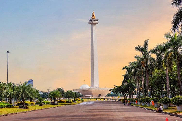 Ilustrasi Monumen Nasional (Monas). Monas dibuka lagi per Kamis (16/06/2022), meskipun masih dalam periode uji coba pembukaan.