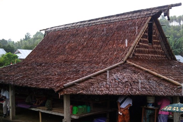 [Tangkapan Layar] Rumah Tradisional Sasadu, Rumah Adat Maluku Utara