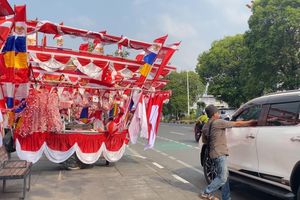 Dilema Merah Putih di Trotoar: Saat Daya Beli Lesu Menghantam Pedagang Musiman