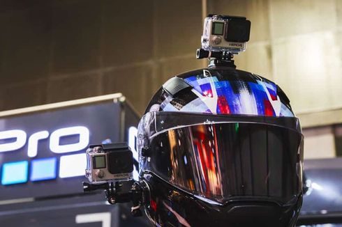 Pasang Action Cam di Helm, Sebaiknya di Mana?