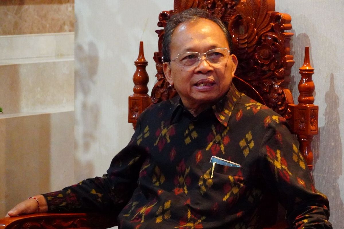 Gubernur Bali, I Wayan Koster. 