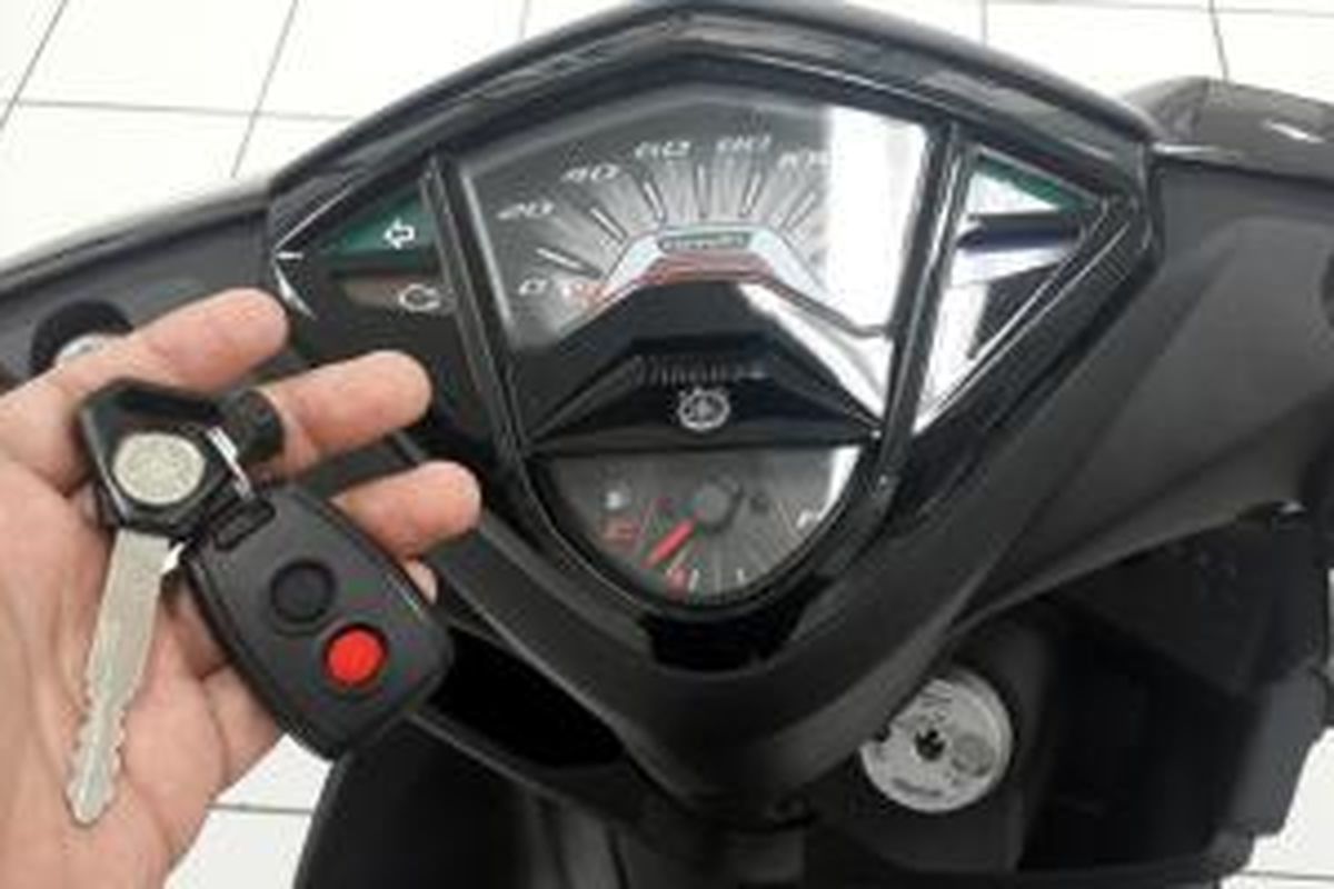 Kunci khusus fitur Autosafe pada Yamaha GT 125 Eagle Eye.