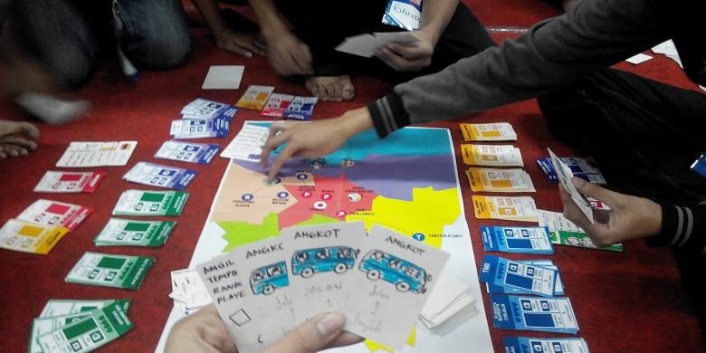 Salah satu prototipe Board Game buatan tim peserta