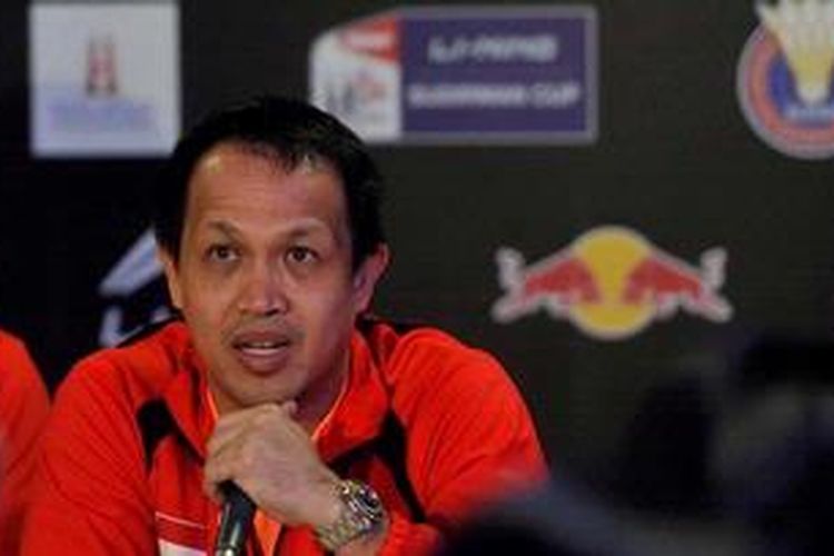 Manajer tim Indonesia Rexy Mainaky