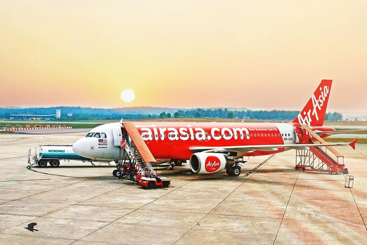 Pesawat Air Asia.