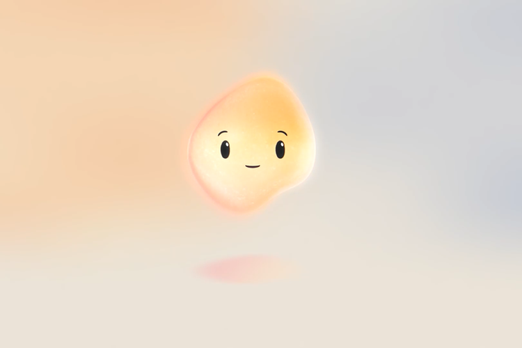 Ilustrasi karakter AI Microsoft Copilot, Mico