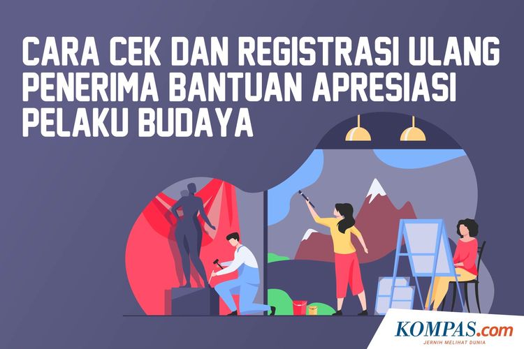 Cara Cek dan Registrasi Ulang Penerima Bantuan Apresiasi Pelaku Budaya
