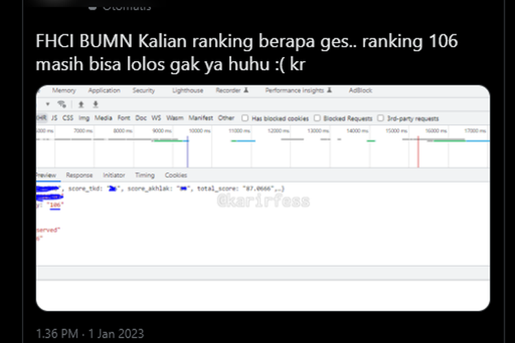 Cara cek hasil tes rekrutmen BUMN lewat coding