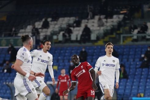 Babak I Leeds United Vs Liverpool, Gol Sadio Mane Jadi Pembeda