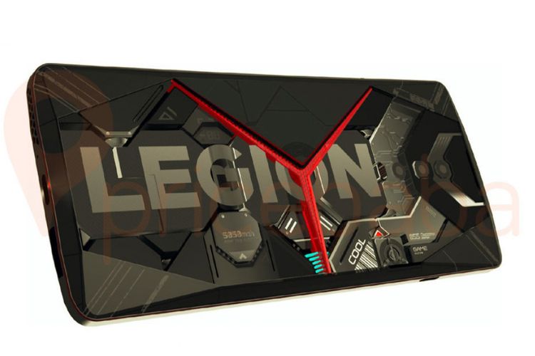 Bocoran gambar ponsel gaming Lenovo Legion warna abu-abu