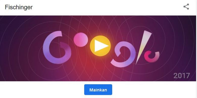 Permainan populer Google Doodle Interactive 29 April 2020: Fischinger