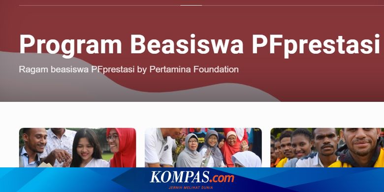 Beasiswa Pertamina Foundation Bagi Mahasiswa S1/D3 Terdampak Covid-19 Halaman All - Kompas.com