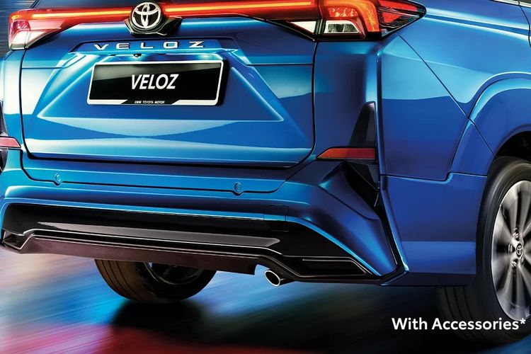 Toyota Veloz dengan bodykit OEM keluaran Toyota Malaysia