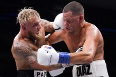 Hasil Jake Paul Vs Nate Diaz, Mantan Petarung UFC Tumbang