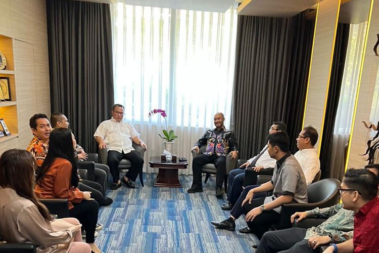 Pertemuan antara Badan Pengurus Pusat Himpunan Pengusaha Muda Indonesia (BPP Hipmi) dan IPB.