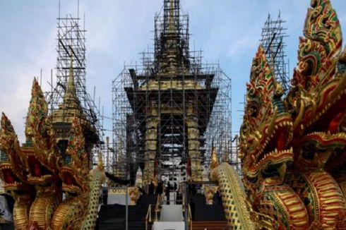 Thailand Bersiap untuk Upacara Kremasi Mendiang Raja Bhumibol