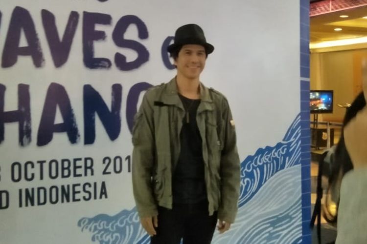 Ariyo Wahab di Grand Indonesia, Jakarta Pusat, Jumat (11/10/2019).
