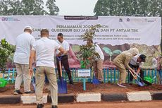 Heri Budi Tanam 2.000 Pohon di Taman Inspeksi Jakarta Timur