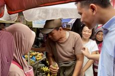 Berkunjung ke Lampung, Gibran Belanja Cabai, Sayuran dan Tahu di Pasar Natar