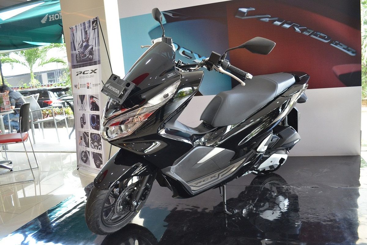 Ilustrasi Honda PCX di diler Wahana Honda