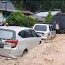Ditinggal Pemiliknya karena Macet, Sejumlah Mobil Tertimbun Longsor di Pesisir Selatan