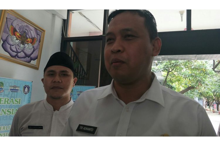 Wakil Wali Kota Bekasi, Tri Adhianto saat ditemui di SMAN 12, Kranji, Bekasi, Rabu (12/2/2020).