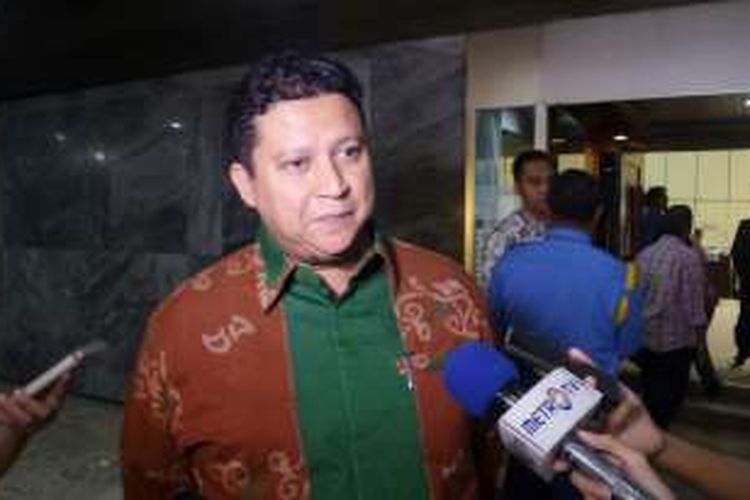 Ketua Badan Pengawas Pemilu (Bawaslu) RI, Muhammad, di Kompleks Parlemen, Senayan, Jakarta, Selasa (4/10/2016)