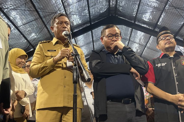 Pramono Singgung Sulitnya Menata Pedagang Pasar Kramat Jati, Sudah 50 Tahun Tak Selesai