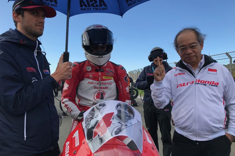 Mario Suryo Aji di CEV Moto3 World Championship 2019