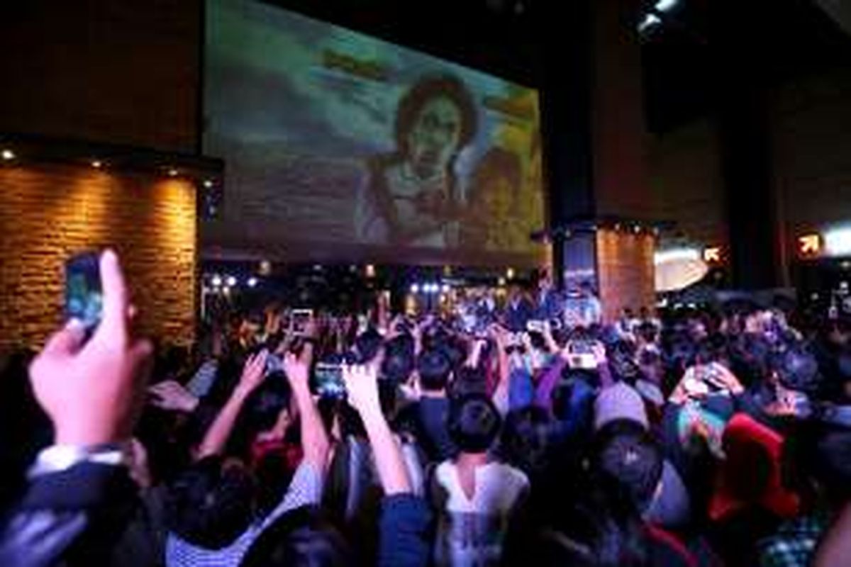 Suasana meriah menyelimuti gelaran gala premier film Warkop DKI Reborn: Jangkrik Boss Part 1 di CGV Blitz Grand Indonesia, Jakarta Pusat, Jumat (2/9/2016) malam.