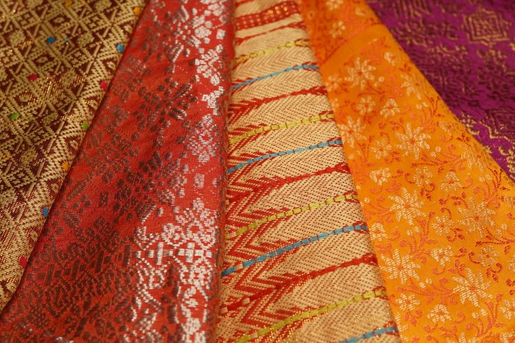 Songket is a traditional Indonesian fabric. Songket comes from the area of Palembang which was once the center of the Sriwijaya kingdom