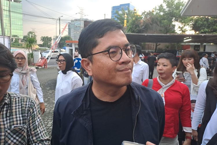 Waketum PSI Andy Budiman di kantor DPP PKS, Jl TB Simatupang, Jakarta Selatan, Senin (8/7/2024). 