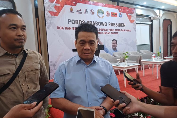 Ketua DPD Gerindra DKI Jakarta Ahmad Riza Patria di Cempaka Putih, Jakarta Pusat, Kamis (29/2/2024)