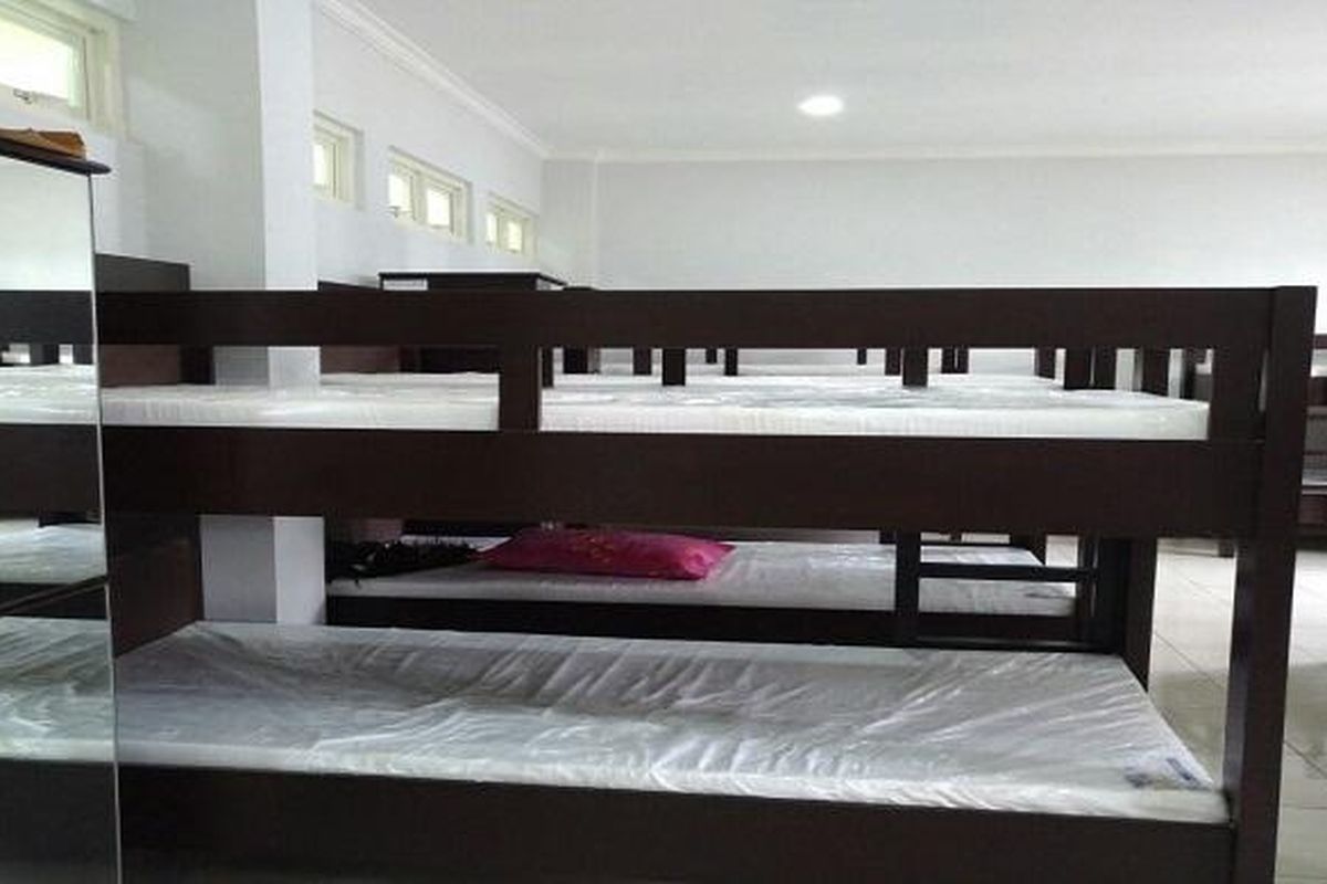 Kamar di Rusun Darul Hikmah