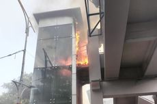 JPO Delta Plaza Surabaya Terbakar, Diduga Korsleting