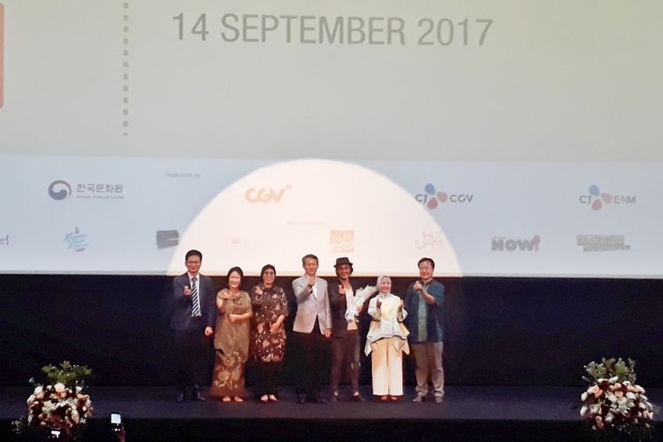 Korea Indonesia Film Festival (KIFF) 2017 resmi dibuka di CGV Grand Indonesia, Jakarta Pusat, Kamis (16/9/2017).