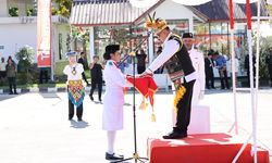 PLBN Skouw Peringati HUT Ke-81 RI, Tegaskan Peran Perbatasan sebagai Gerbang Kedaulatan Negara
