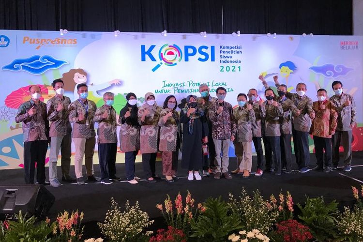 Penutupan Kompetisi Penelitian Siswa Indonesia atau KOPSI 2021 (20/11/2021).
