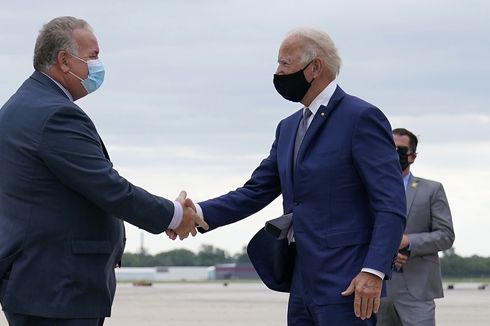 Kunjungi Kenosha, Joe Biden Temui Keluarga Jacob Blake yang Ditembak hingga 7 Kali