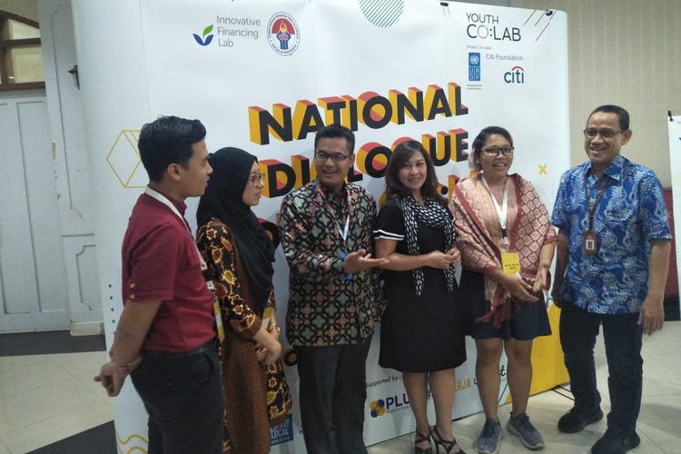 Kemenpora menggelar National Dialogue Youth Co: LAB 2019 pada Sabtu (2/11/2019).