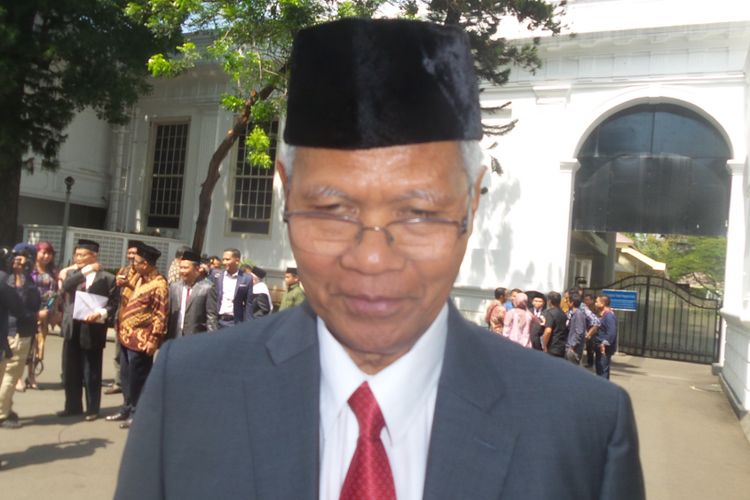 Anggota Dewan Pengarah Unit Kerja Presiden Pembinaan Ideologi Pancasila Andreas Anangguru Yewangoe.
