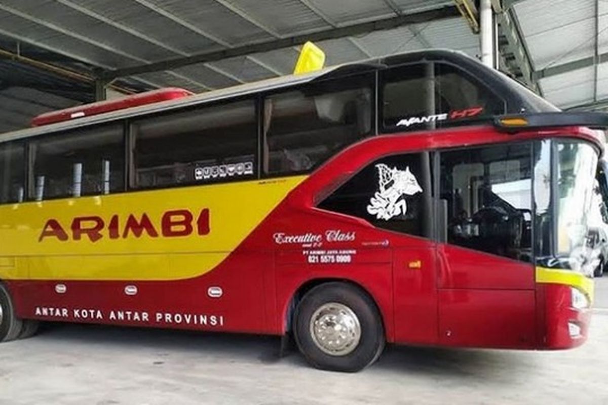 Bus AKAP baru PO Arimbi