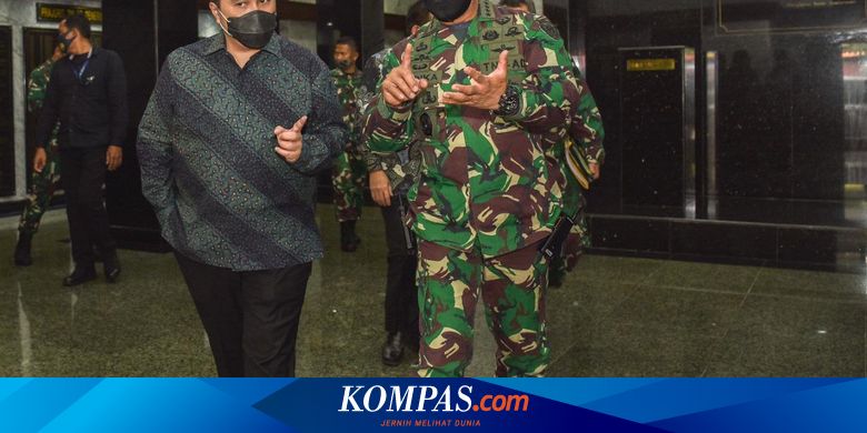 KSAD Jenderal Andika Perkasa Jadi Wakil Erick Thohir di Komite Penanganan Covid-19