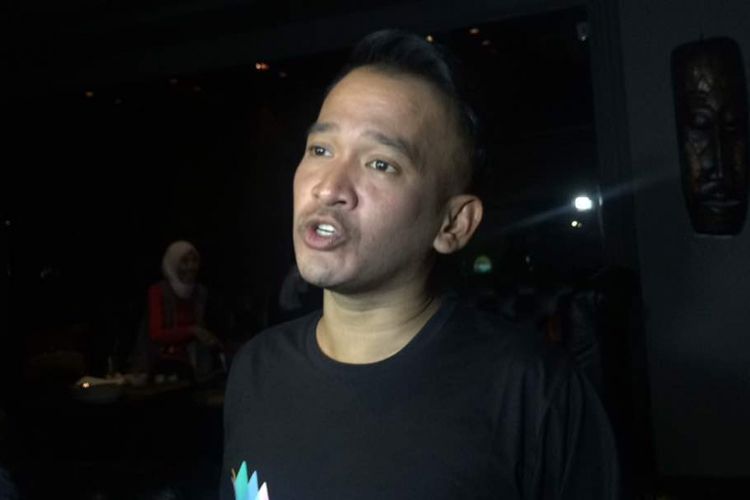 Ruben Onsu diabadikan di The Pallas, SCBD, Jakarta Selatan, Selasa (25/4/2017). 