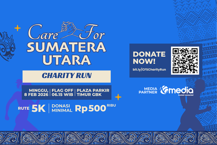Masyarakat Batak di Jakarta bersama Mesa Race menggelar acara lari amal bertajuk &ldquo;Care for Sumut Charity Run&rdquo;. 