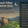 Jadwal Libur Lebaran 2027: Potensi Libur Panjang 10 Hari, Ini Rangkaian Tanggal Merah dan Cuti Bersama