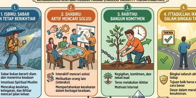 Isbiru, Shabiru, Rabithu, Ittaqullah: 4 Kunci Bangkit dari Keterpurukan